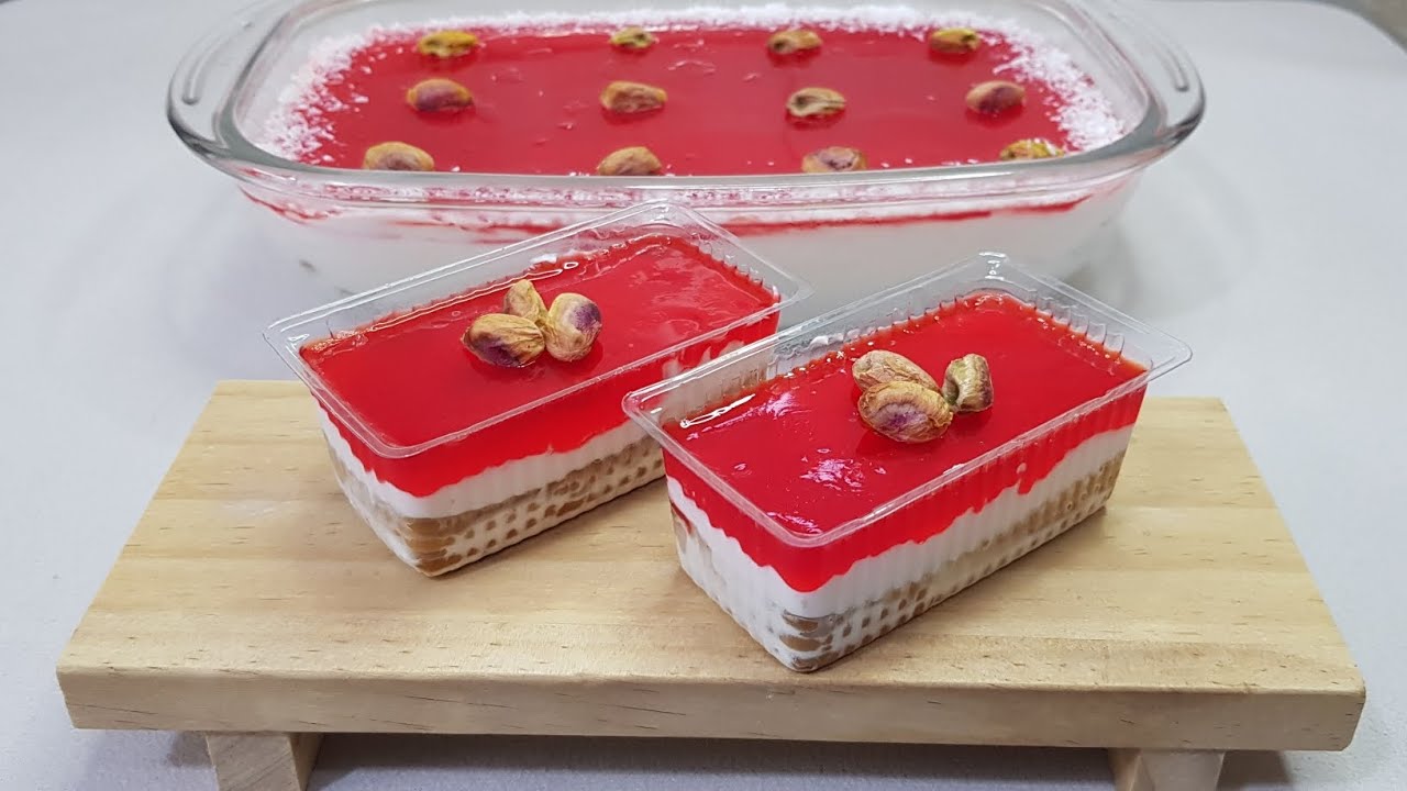 حلا الجيلي البارد 🍮 منعش وسهل بخطوات بسيطة | وصفة صيفية بأبسط المكونات