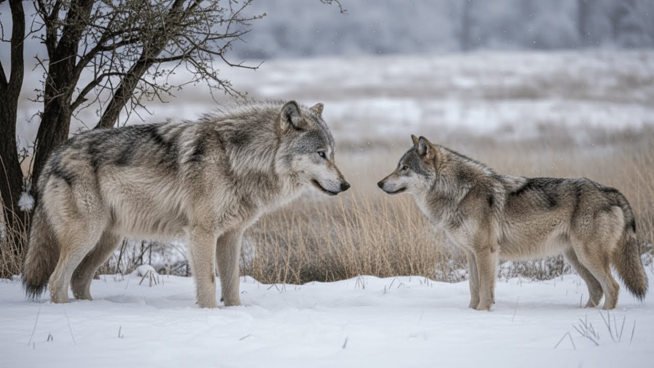 Una loba solitaria queda embarazada de un lobo gigante, ¡pero lo que nace cambia todo!