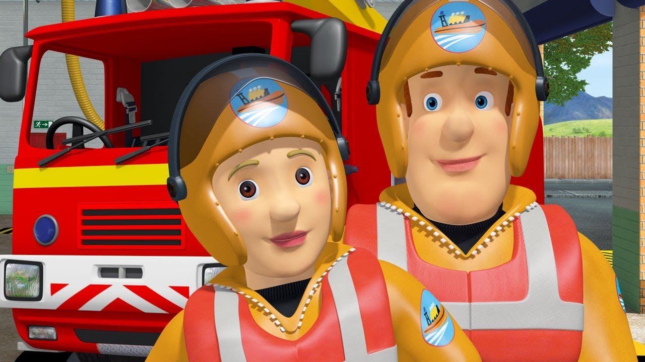 Brannmann Sam Norsk tale | Sam p&aring; redningene \ Beste redninger 🚒 1 time kompilering 🔥Tegnefilm
