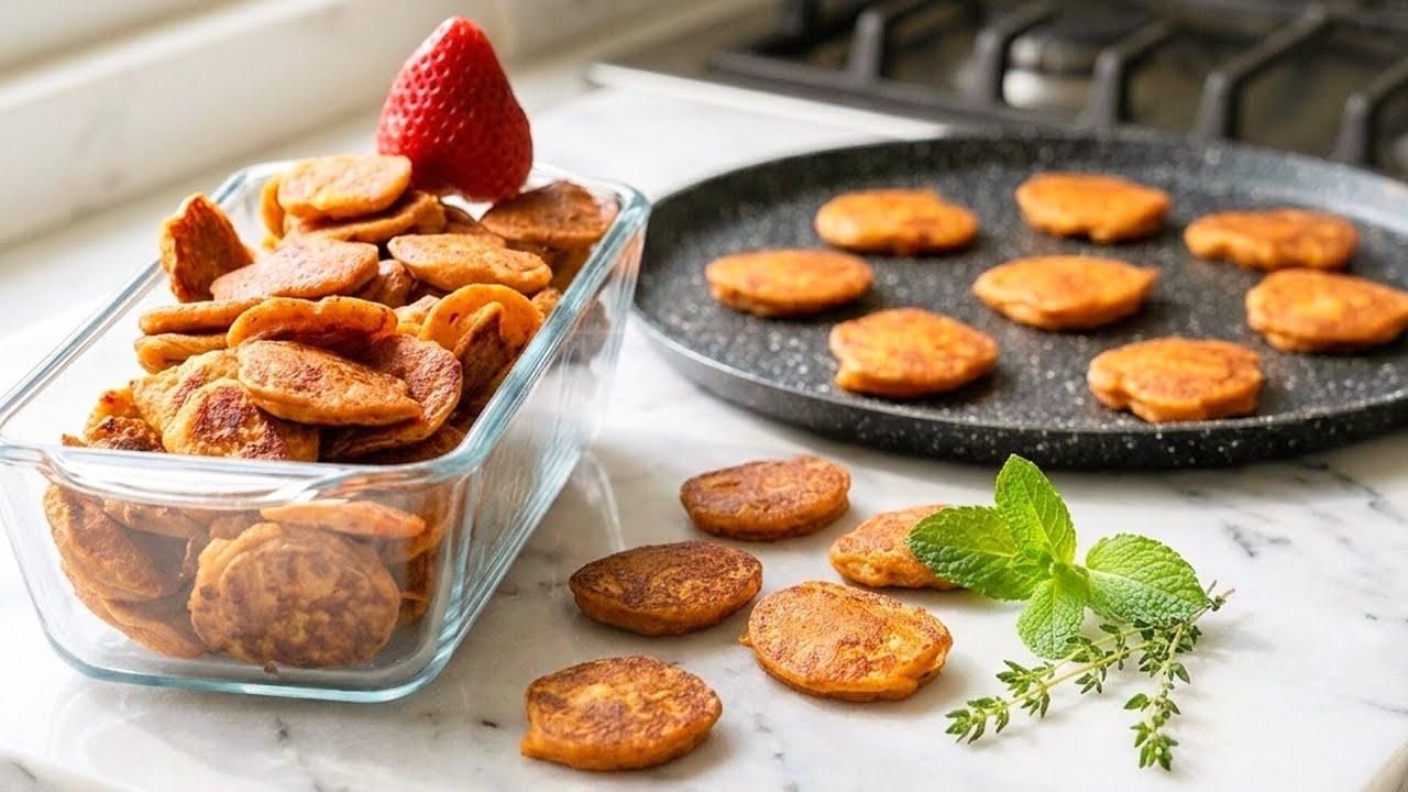 بان كيك البطاطا  الصحي للأطفال بـ 'بيضة واحدة' 🥞 اقتصادي ، مشبع وصحي ✨قنبلة قيمة غذائية 