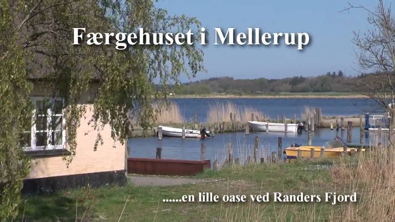 Færgehuset i Mellerup - en lille oase ved Randers Fjord