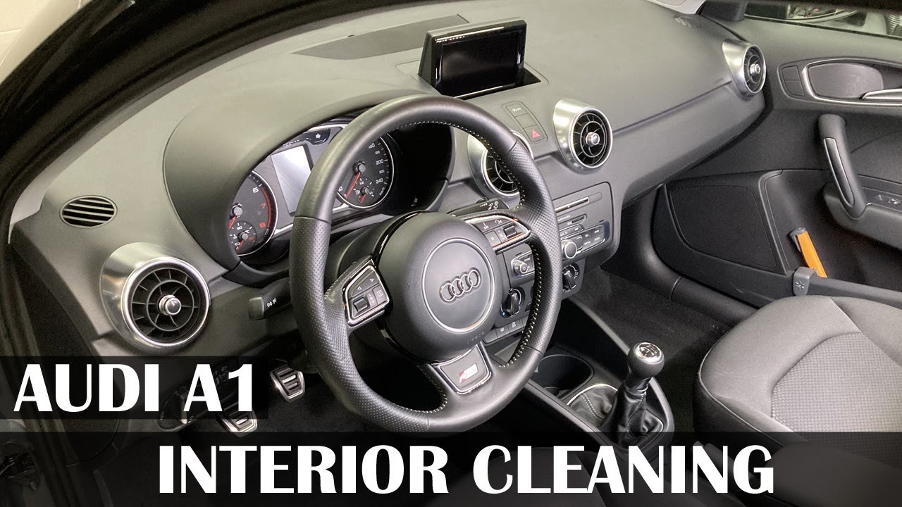 Audi A1 8X S-Line Dirty Interior Cleaning || Interior Car Detailing || 4K