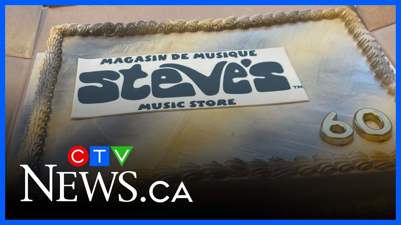 Steve's Music Store celebrating 60 years in Montreal