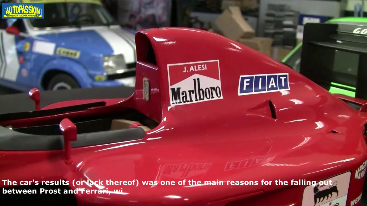 Ferrari 643 Alain Prost 1991 by Rosso scale 1/8