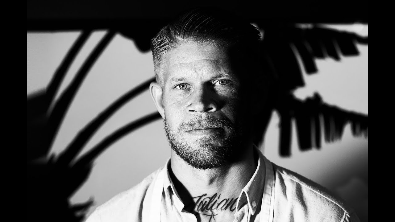 Chef Daniel Höglander at ALOE in Stockholm