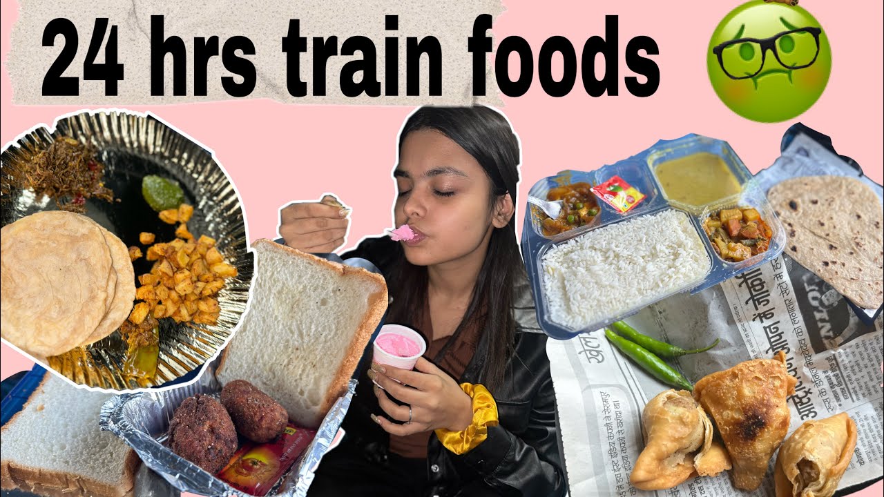 Eating train food for 24 hrs goes wrong 😑 || train ka Khana kabhi mt Khana 🤢 || kolkata