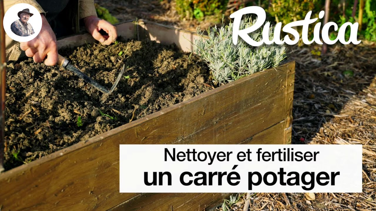 Travaux d'automne au carr&eacute; potager : nettoyer et fertiliser