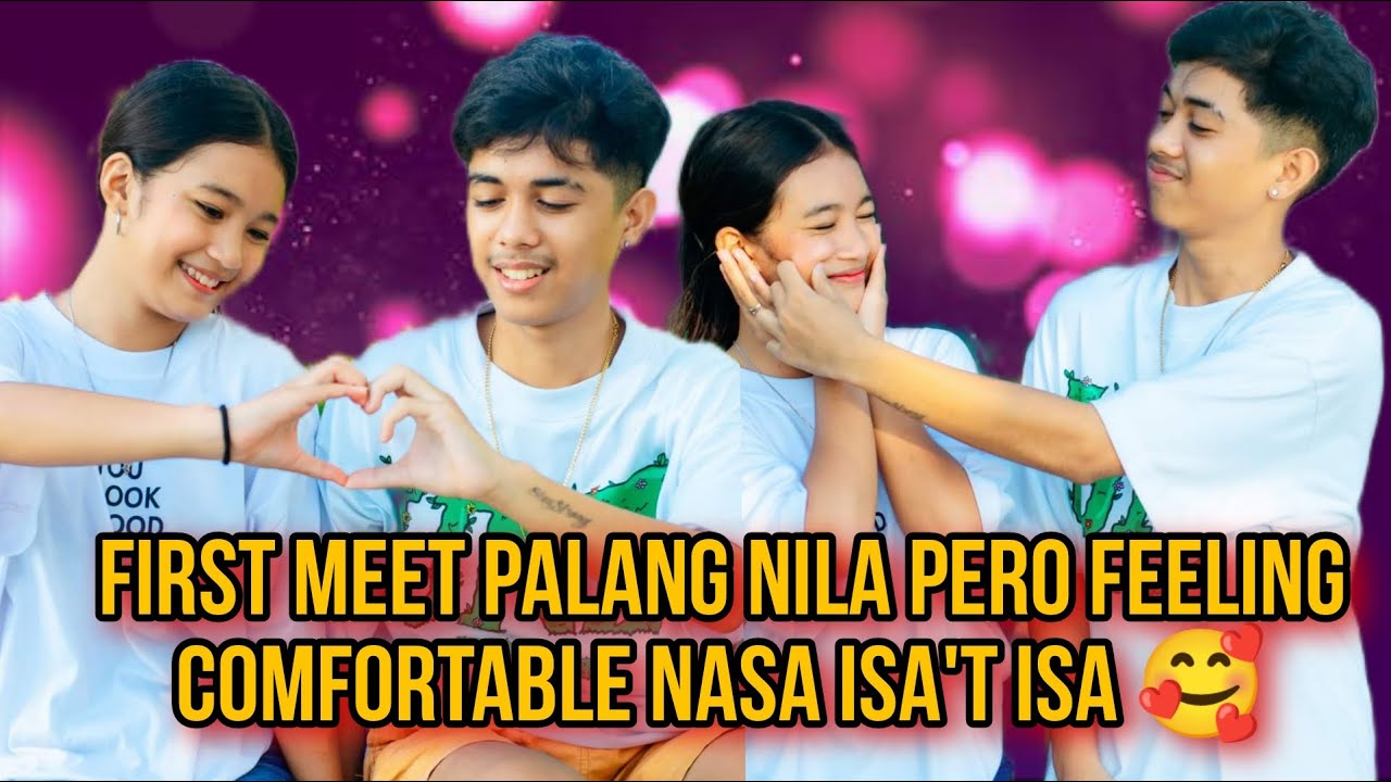 FIRST TIME PALANG NILA MAG MEET PERO PARANG COMFORTABLE NA SILA SA ISA'T ISA 😲 NAKAKAKILIG NAMAN 🥰
