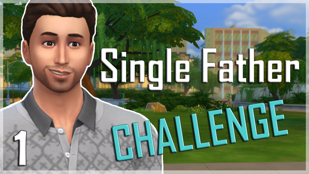 The Sims 4 : Single Father Challenge | Part 1 | Falling In Love