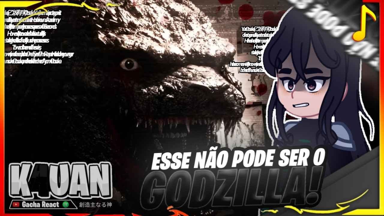 ⬛🩸  Kaiju N.8 React ♪ Condenado a viver ♪ ( Godzilla ) | Papyrus | ( Godzilla Analog Horror )