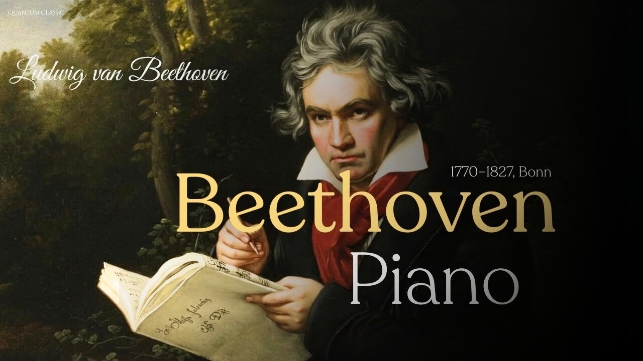 Beethoven Piano Masterpieces for Focus and Relaxation – Beautiful Classical Piano (2 Hours)