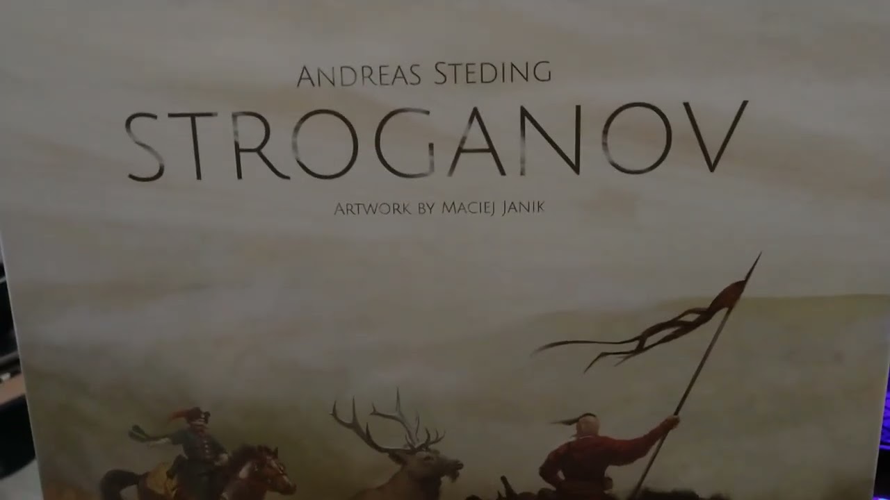 Stroganov Board Game Deluxe Edition Historical Background