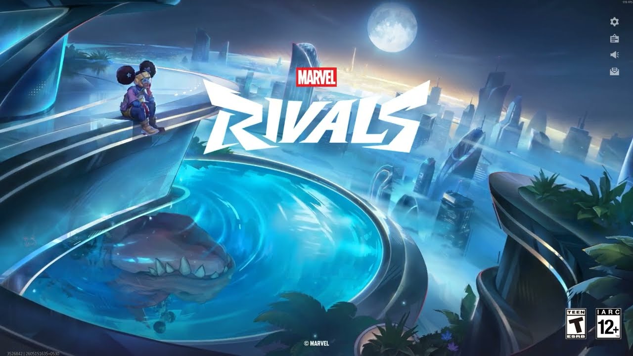 Вступительный ролик и главное меню 8 сезона MARVEL RIVALS 