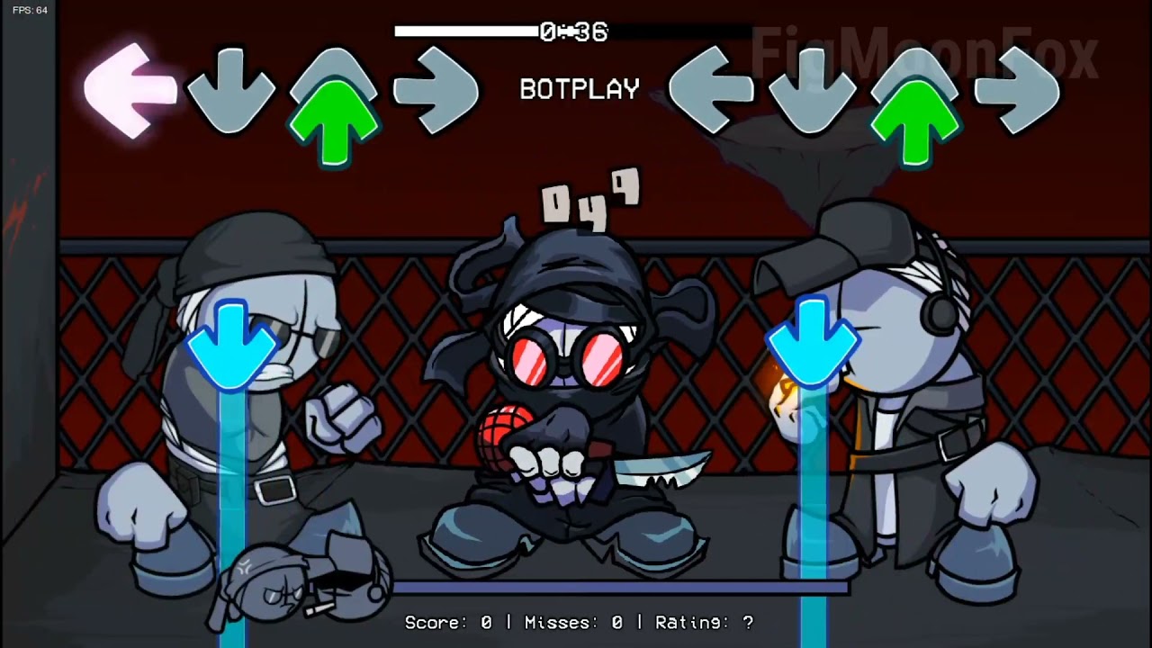 FNF Sanford and Deimos sings Nevada Blood