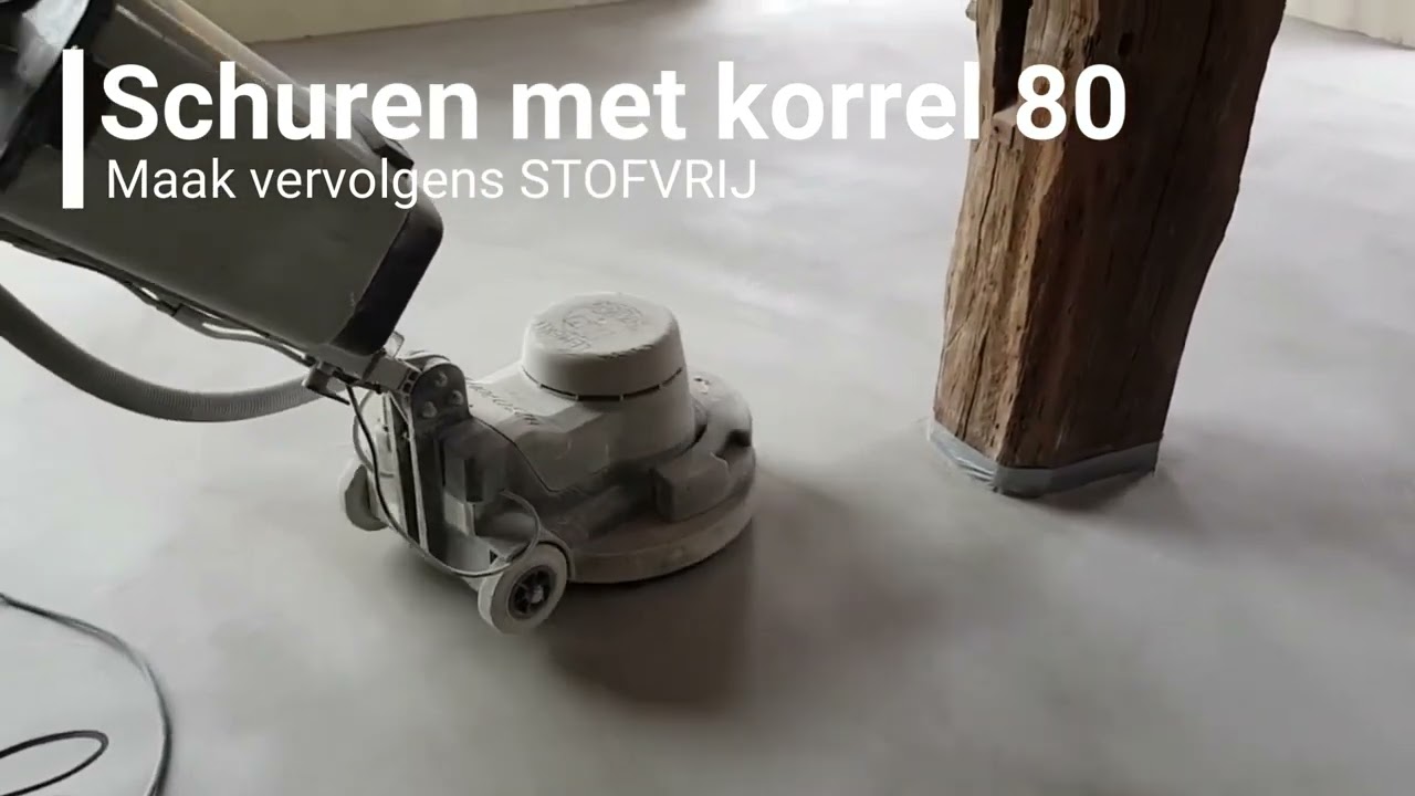 Beton cire vloer, D I Y  Pepijn