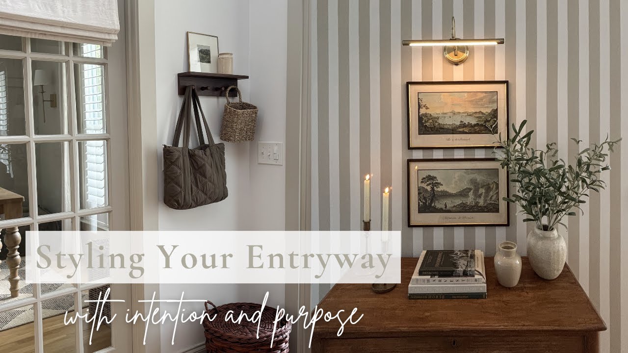 Charming and Functional Entryway Ideas | Practical Tips to Style Your Home on a Budget