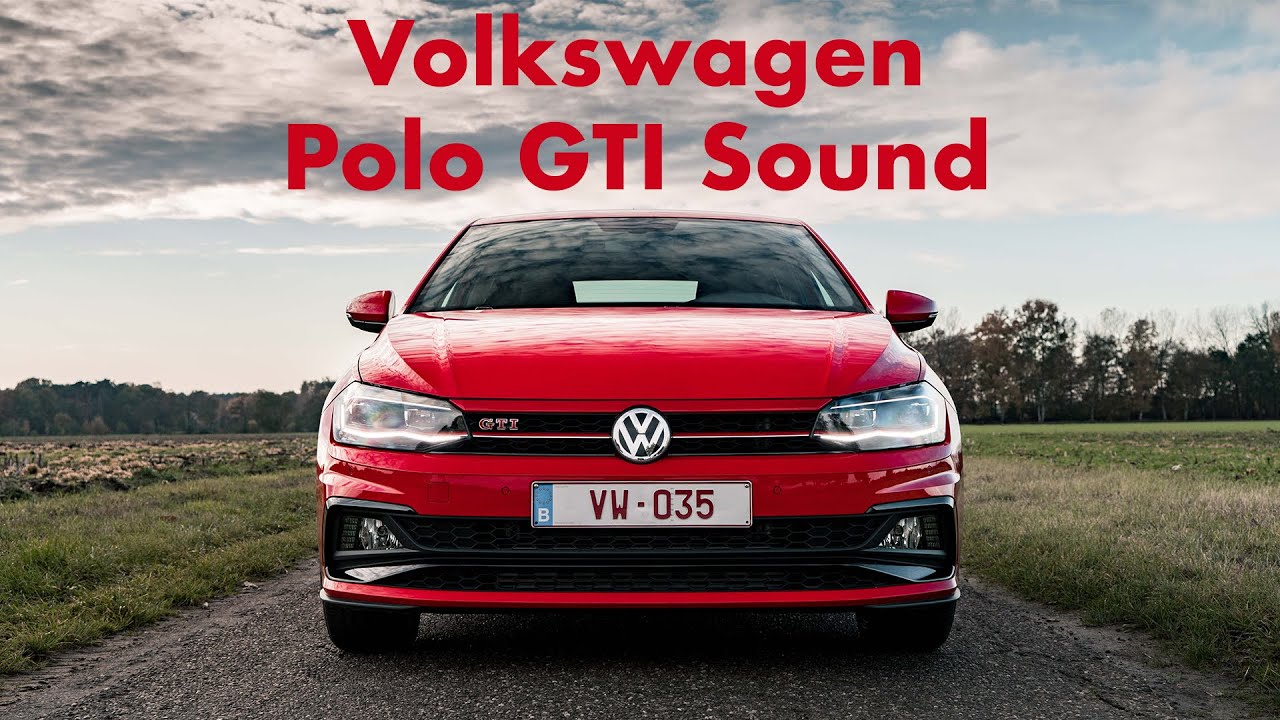 2018 Polo GTI Pure Exhaust Sound: Revs & Braps