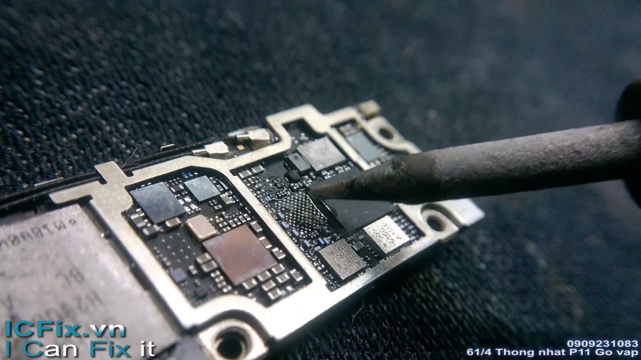 Hướng dẫn sửa iphone 6s plus lỗi mất sóng, không dịch vụ (Fixing signal)