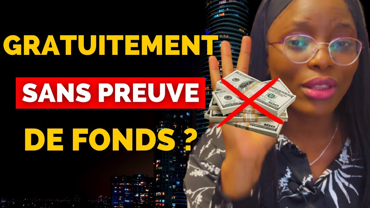 Comment Immigrer au Canada GRATUITEMENT avec 0$ dans son Compte Sans Preuve de Fonds ?