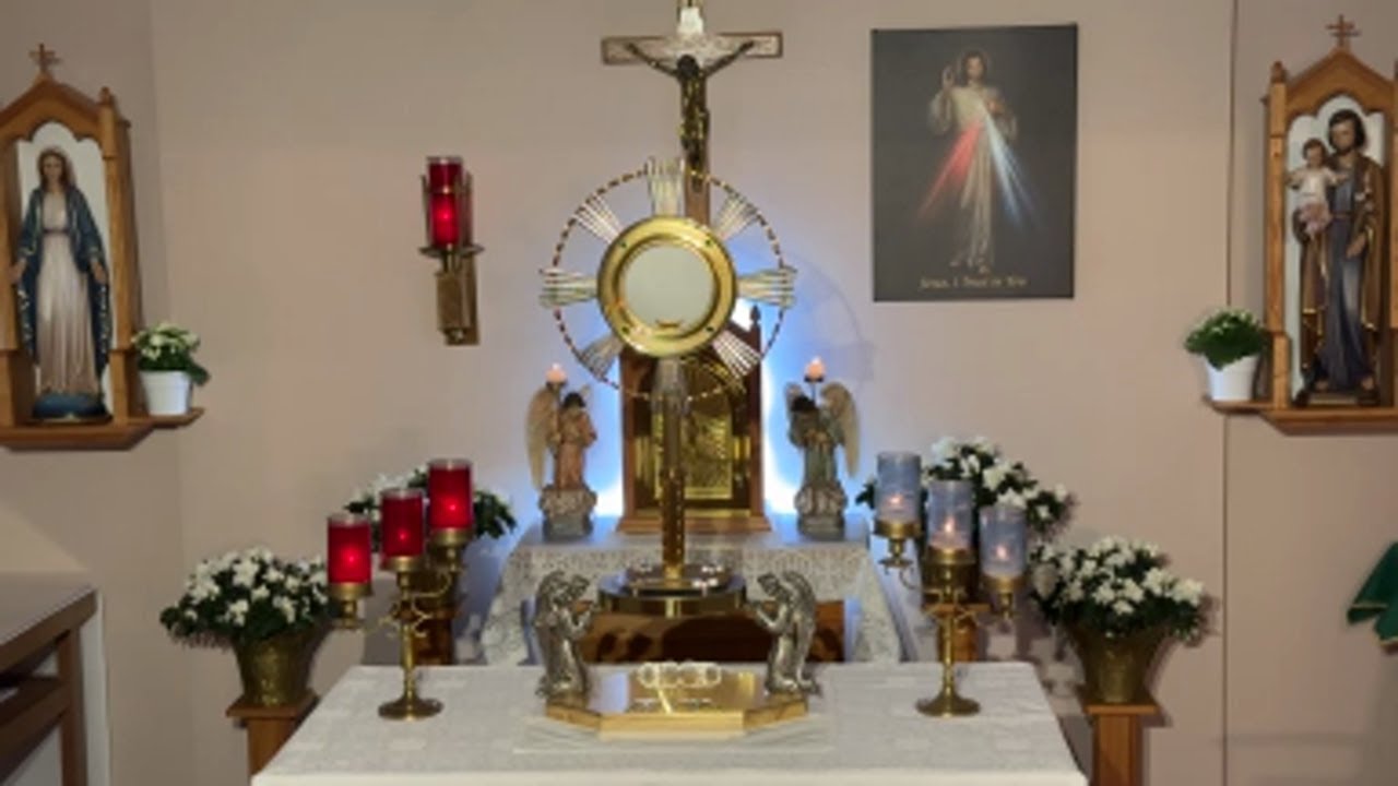 LIVE Eucharistic Adoration - Sisters of Divine Mercy