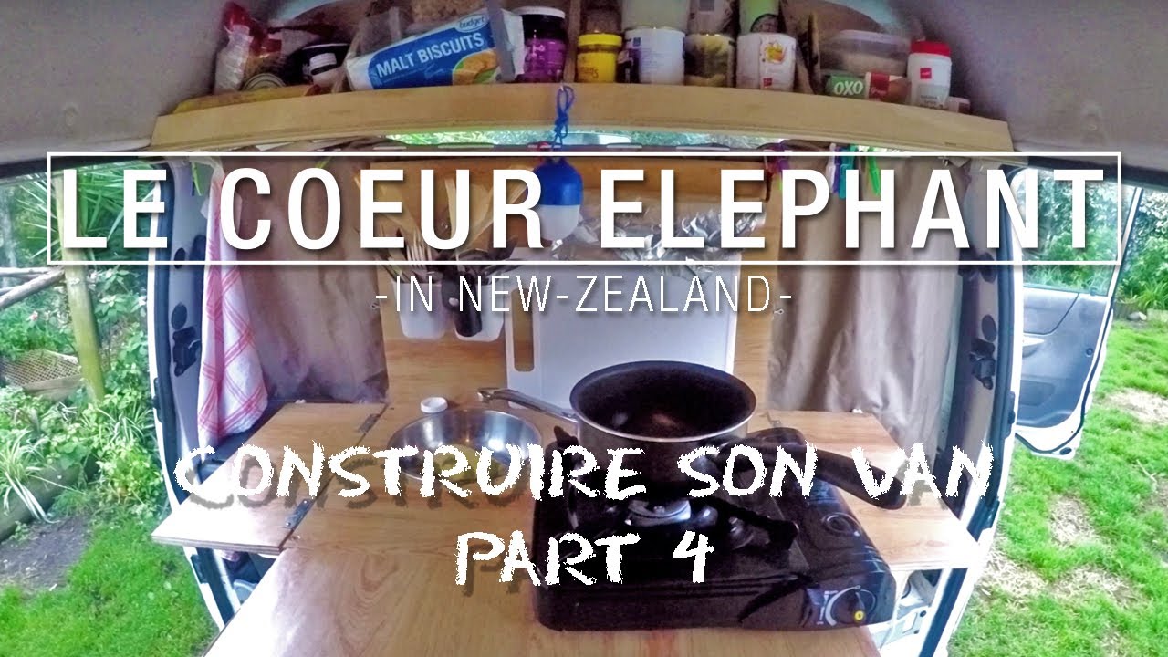 Construire son Van - La cuisine - Partie 4