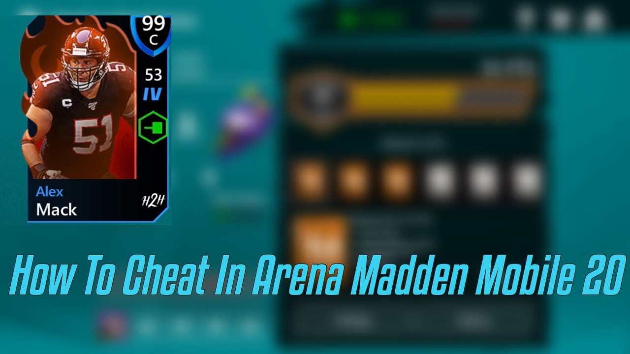 How To Cheat In Arena Mode And Score Every Time| Madden Mobile 20🔥