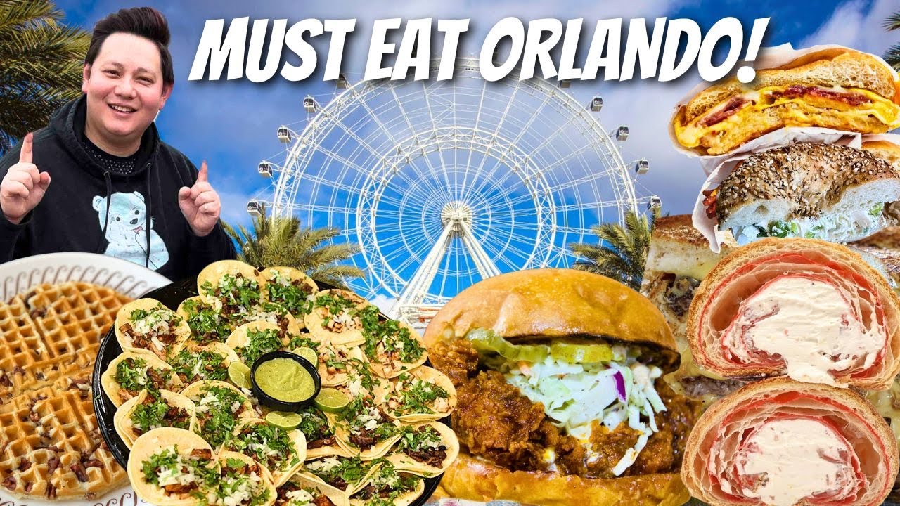 What Tourists MUST Eat in Orlando! 🍔🌮🍩