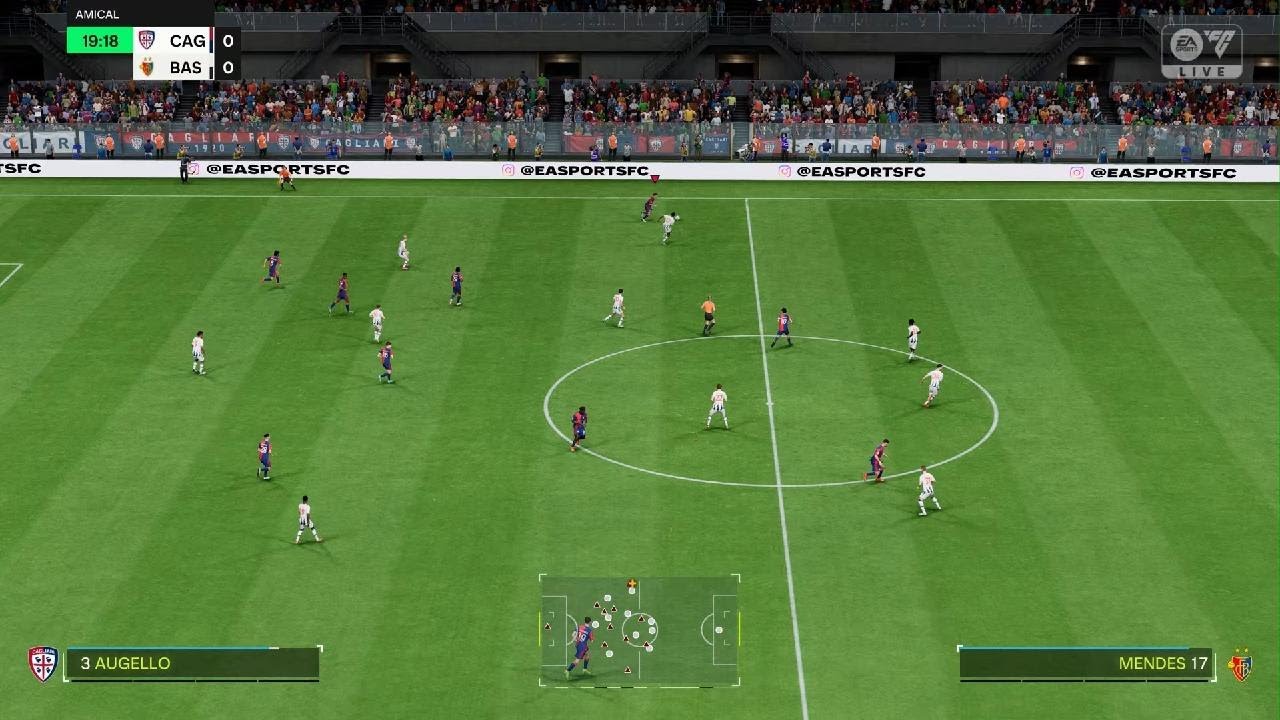 FC 25 Caligliari efface FC Basel 1893 de la suite de la compétition