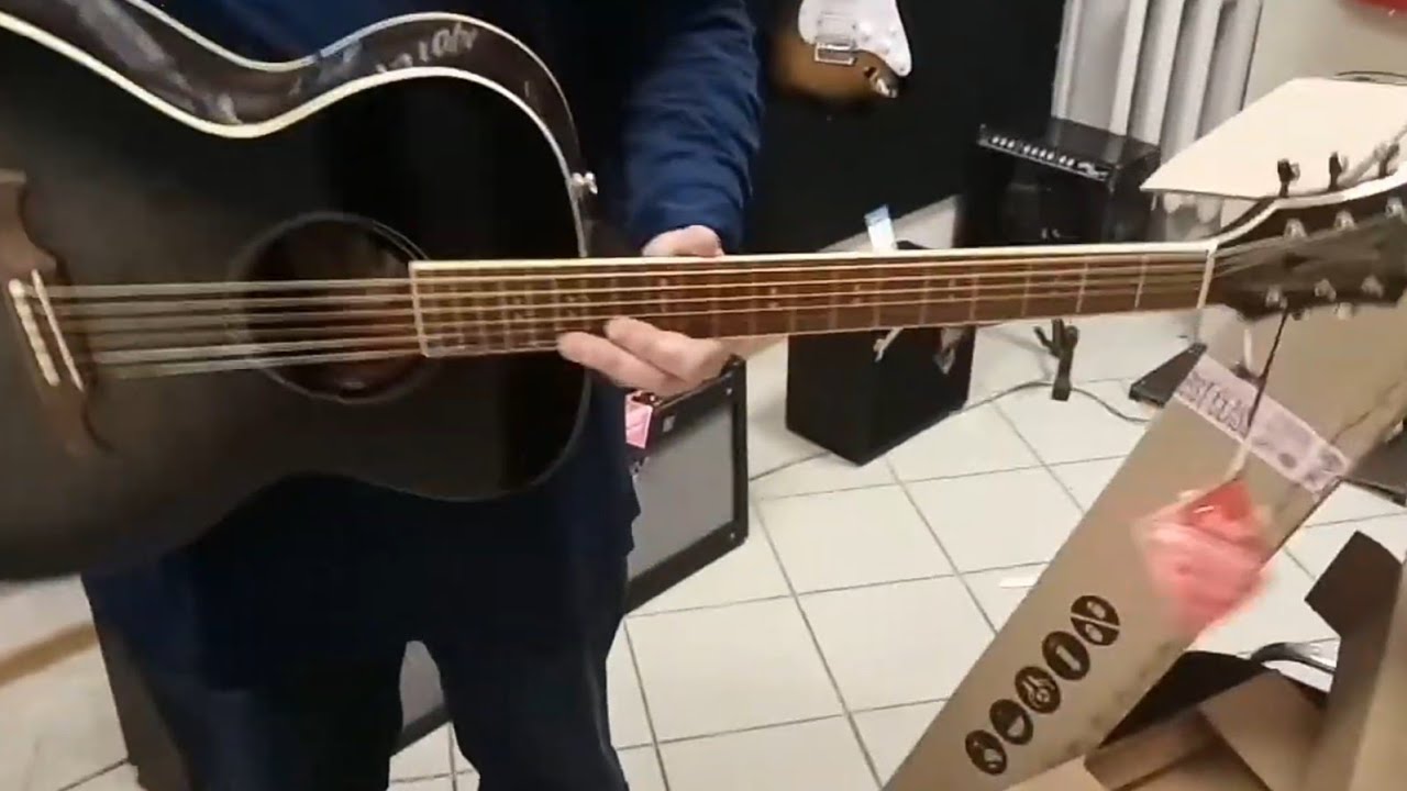 Электро акустическая гитара Fender FA 235E Concert Moonlight Brs.  Покупка в Музторге.