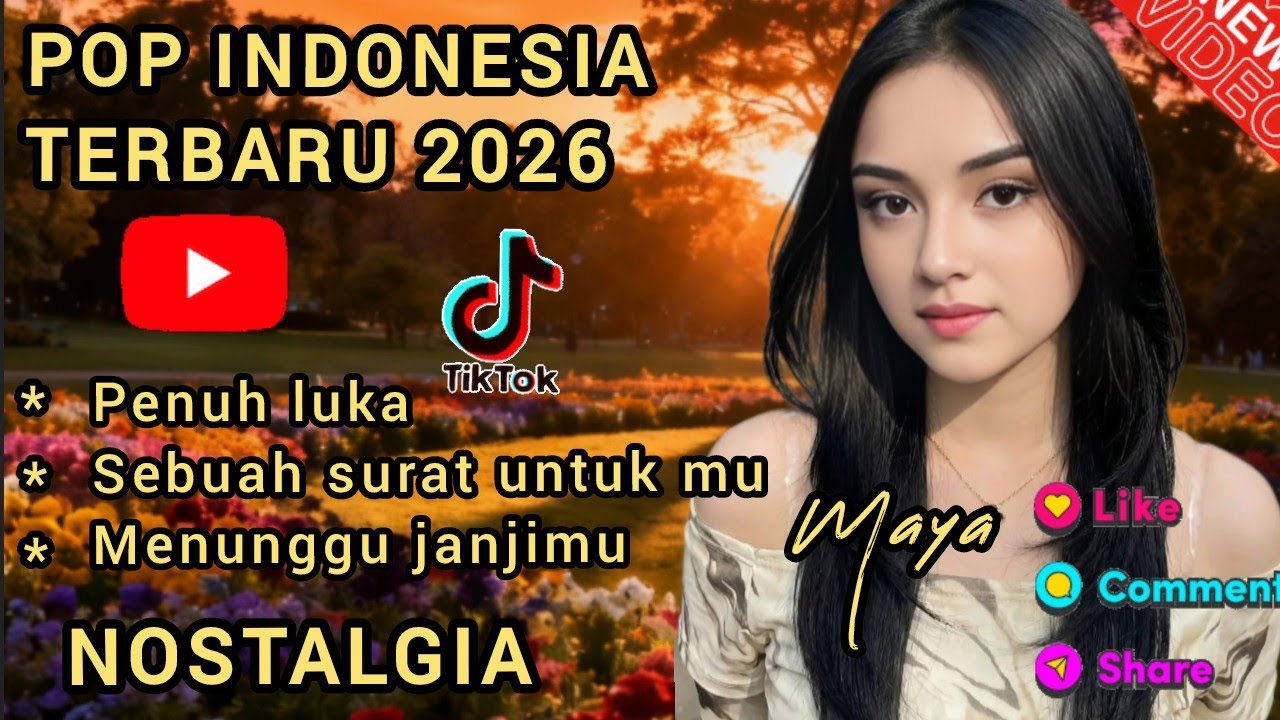 LAGU POP INDONESIA TERBARU PALING SEDIH 😭 PATAH HATI ❤️ VIRAL 2026 MENUNGGU JANJIMU 