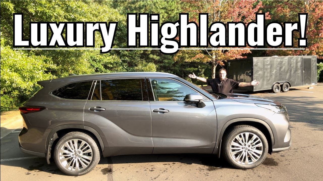 Why Buy 2024 Toyota Highlander Platinum? Key Features Inside & Out!
