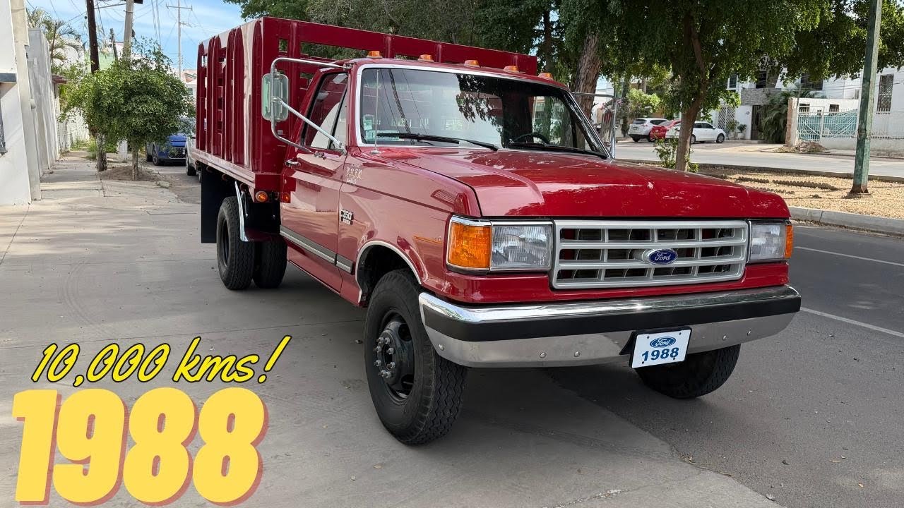 TOTALMENTE ORIGINAL DE AGENCIA SOLO 10,000 KILÓMETROS FORD F350 1988 | EL TÍO SERSH