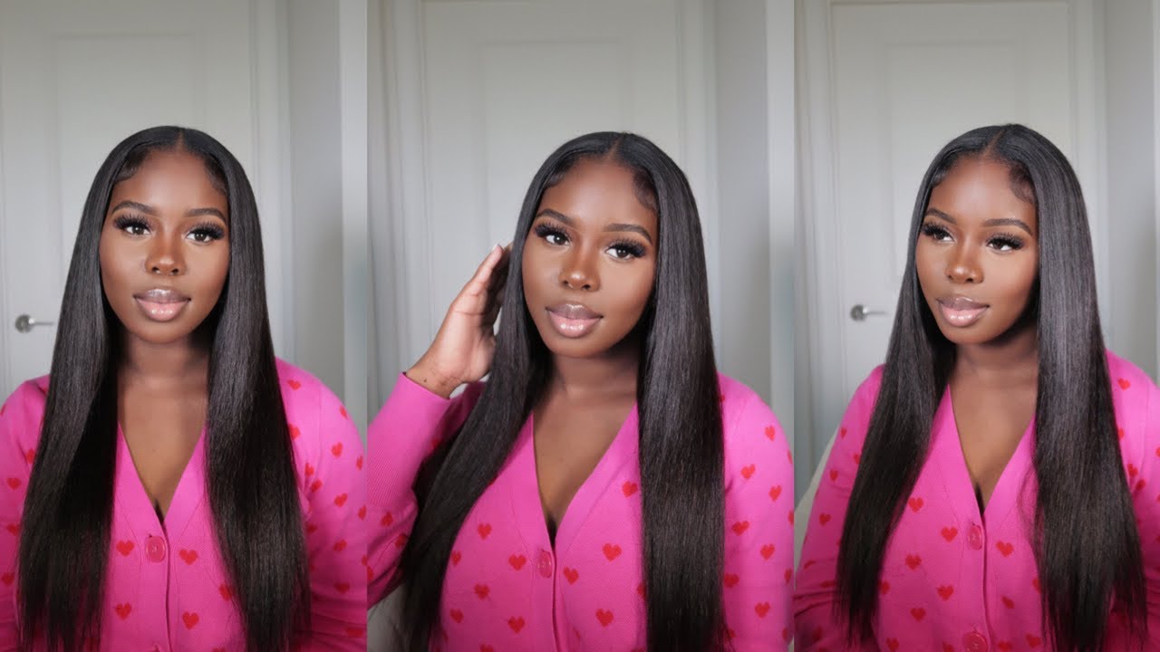 Best 😍 Kinky Straight U-Part Wig Install  ft. Unice Hair
