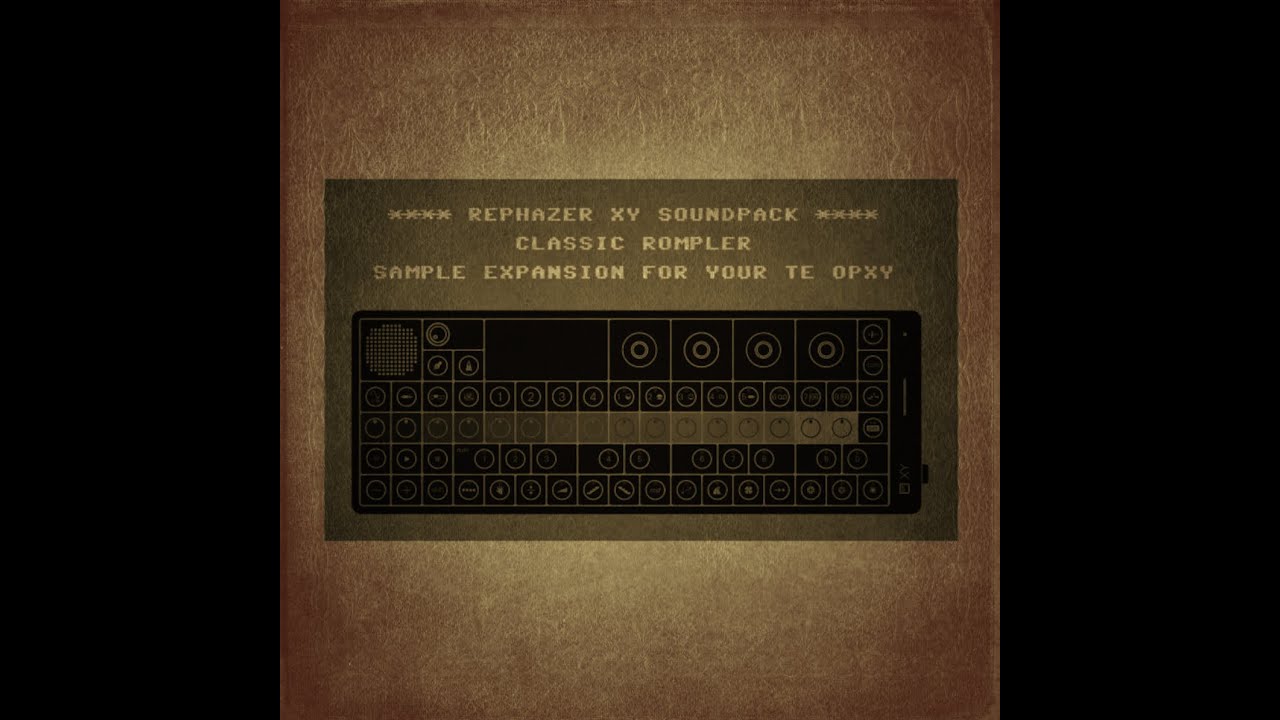 Teenage Engineering OP-XY Sample & Sound Pack | Classic Rompler Patch Play Through | OPXY | Rephazer
