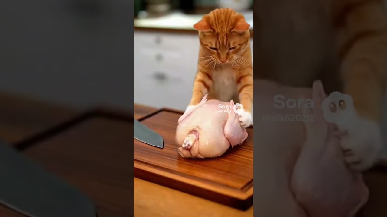 cat ai short video 2025 cat funny video unexpected cat reaction will make you laugh