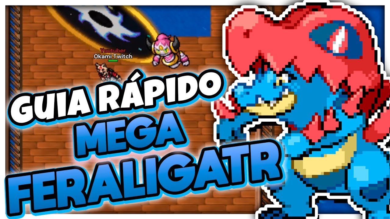 GUIA RÁPIDO MEGA FERALIGATR PSTORY! #tibia #poketibia #pstory