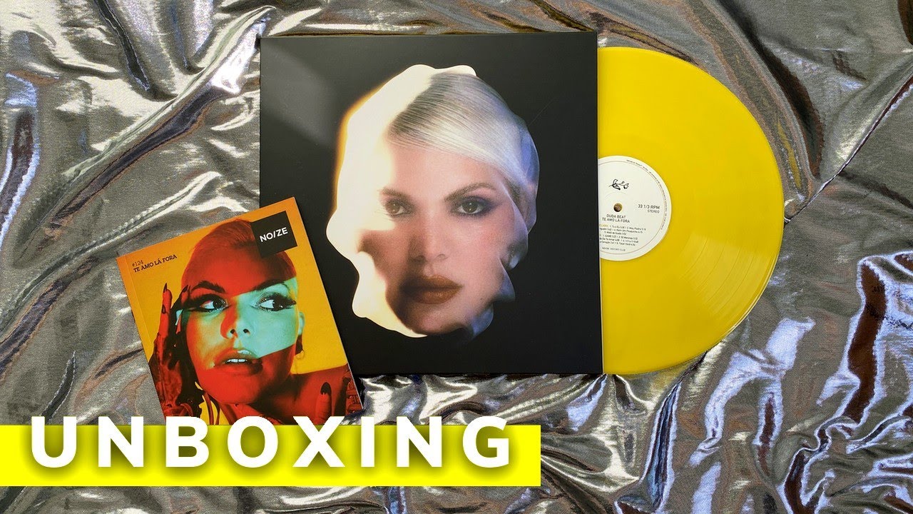 DUDA BEAT - Te Amo L&aacute; Fora (Vinil Amarelo) Revista Noize | UNBOXING