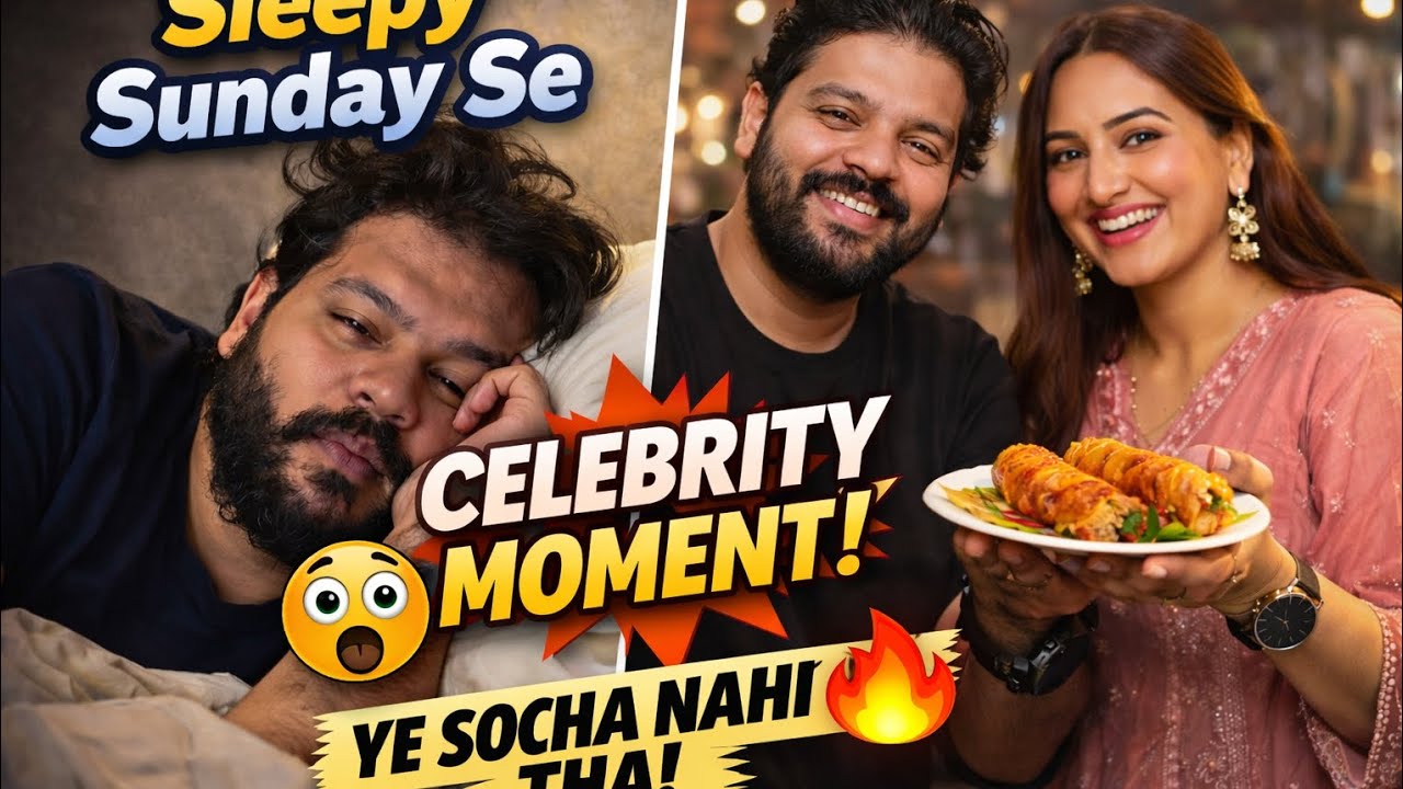 Sleepy Sunday Se Celebrity Moment Tak 😳🔥”