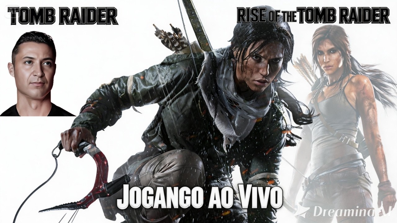jogando ao vivo Tomb Raider Rise of the Tomb Raider