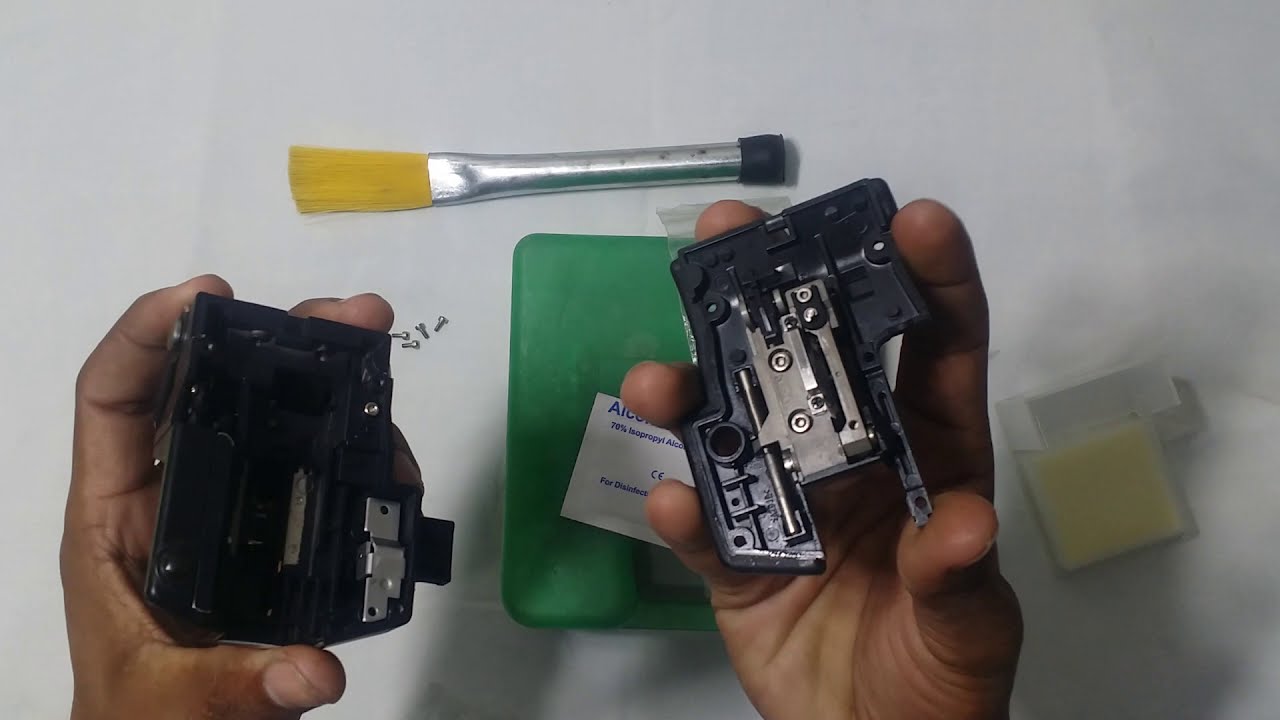 Fiber Cleaver Blade change| Adjust position | New blade installation | Replace Blade| LT BOX