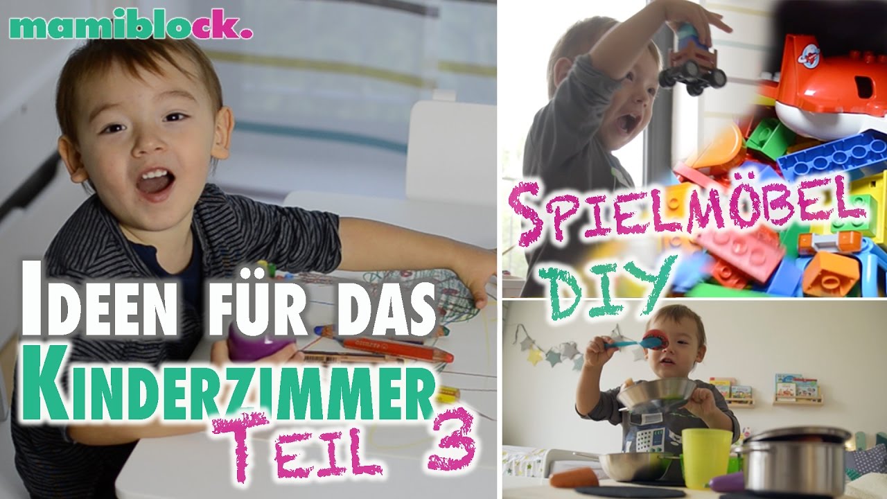 Vom Babyzimmer zum Kinderzimmer | DIY Spielmöbel | Roomtour | mamiblock