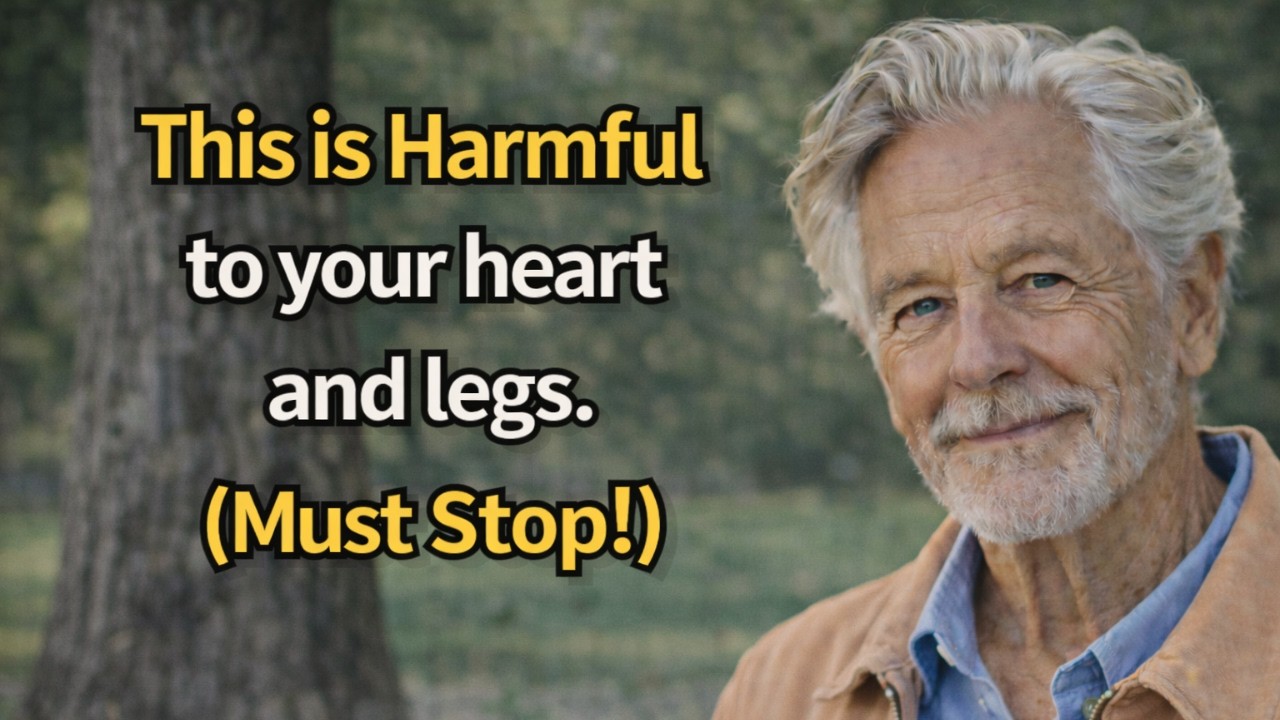 You Are Quietly Damaging Your Heart and Legs If You Sit Like This After 70