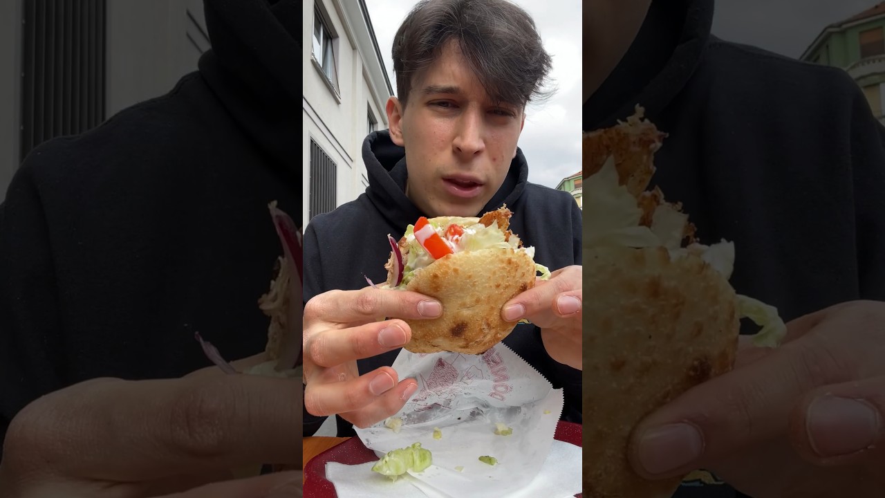 Mangio il kebab pi&ugrave; economico di Milano 🤢 #cibo