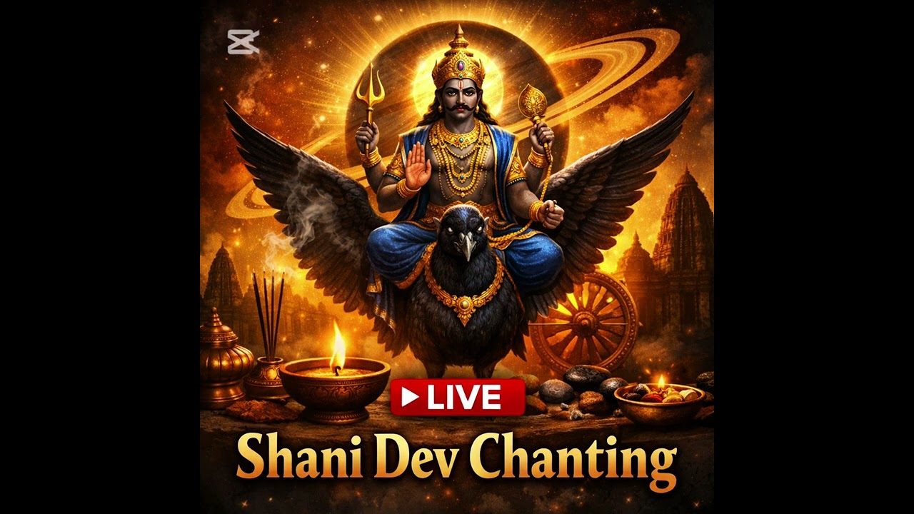 LIVE 🔴 जय शनि देव मंत्र जप | शनि देव चालीसा | Shani Dev Chanting Live | Shani Mantra 108 Times | 