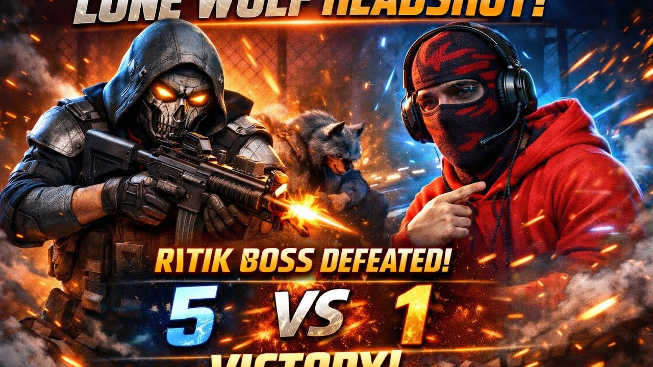 Ritik nav vs ritik boss |Legendary fight|