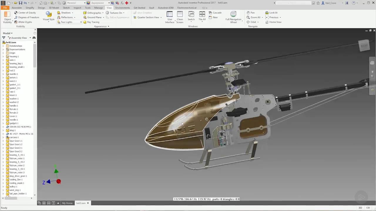 Exploring Lights & Styles in Inventor