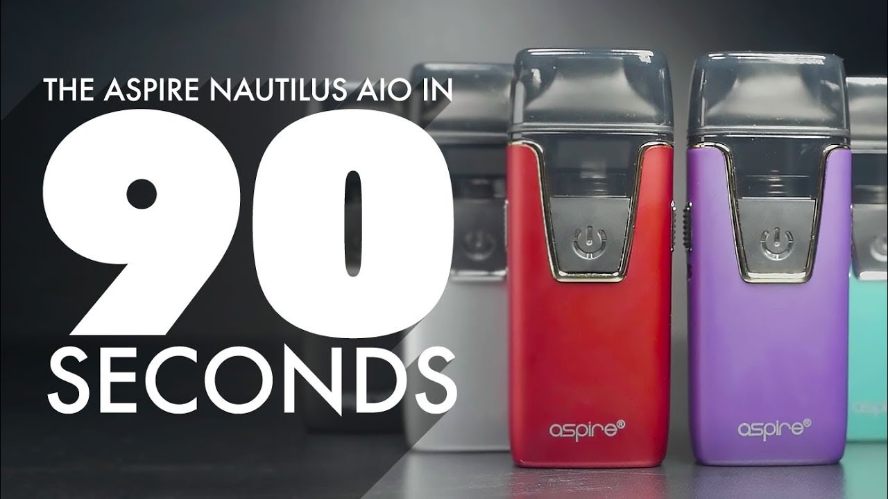Aspire Nautilus AIO Pod System Review | in 90 Seconds