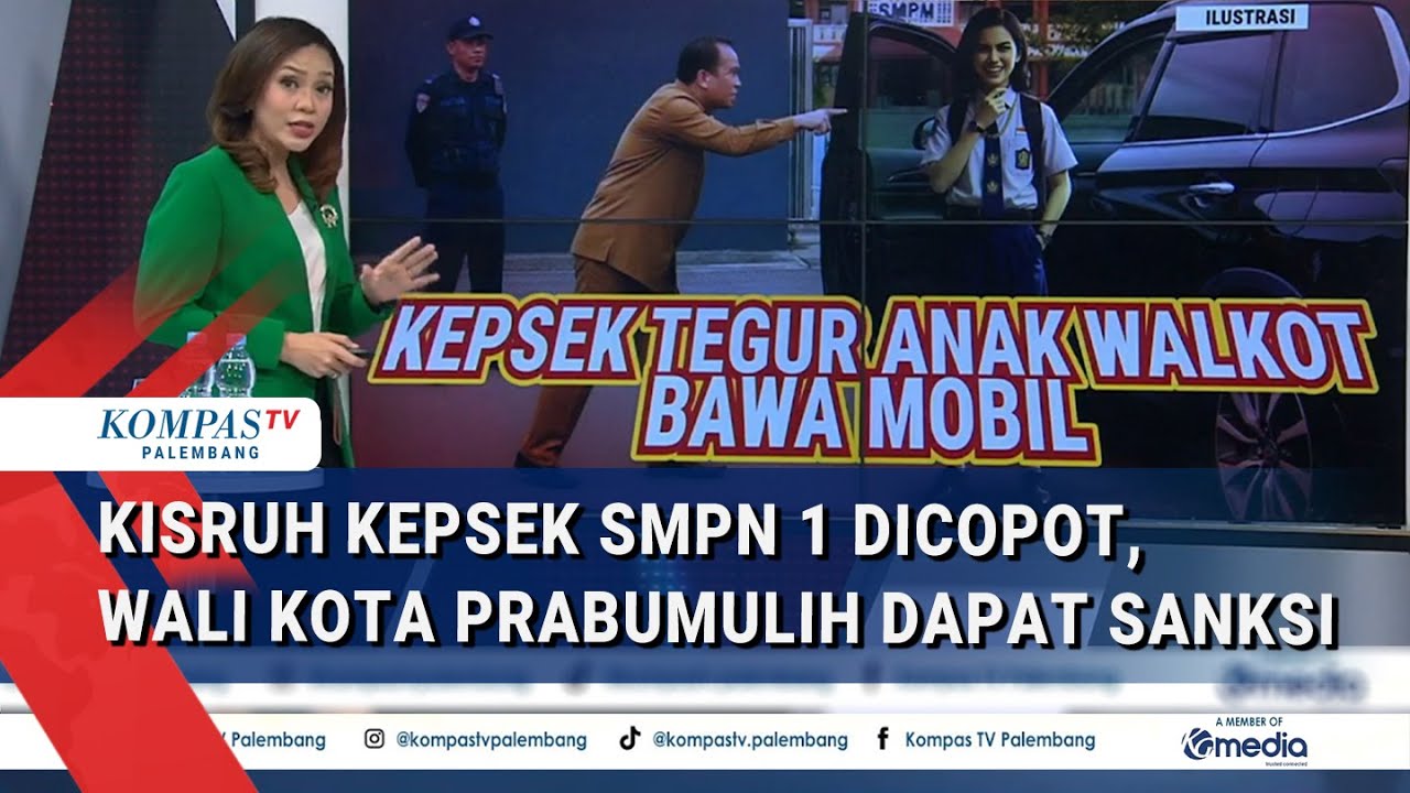 HEBOH! Fakta Kepsek Dicopot Gegera Tegur Anak Pejabat Bawa Mobil, Wali Kota Prabumulih dapat Sanksi