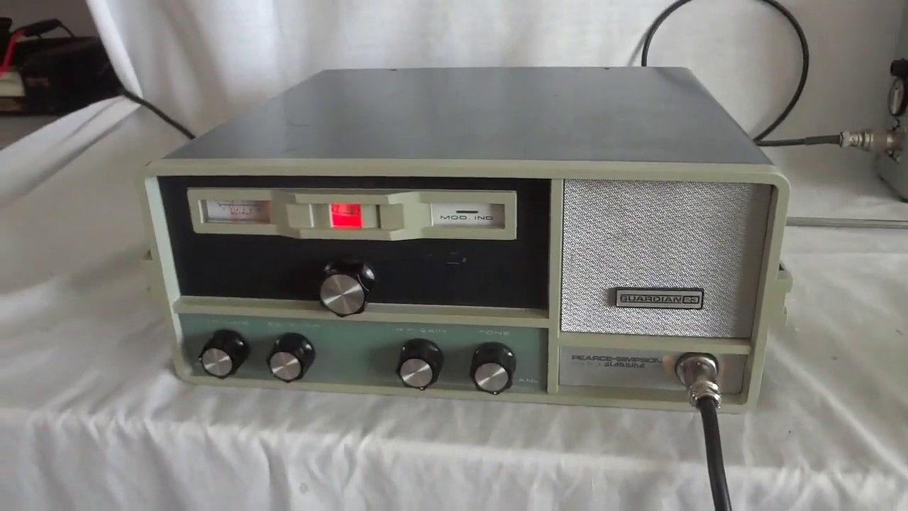 Pearce Simpson Guardian 23 vintage tube CB radio