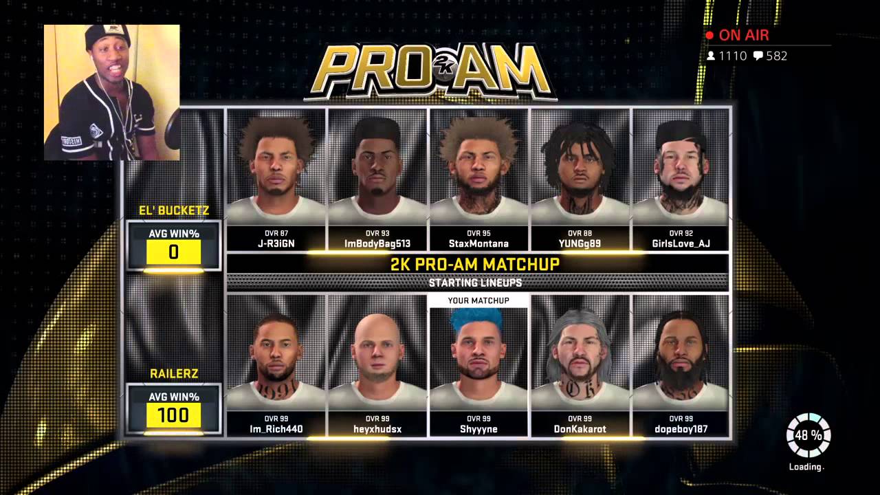 NBA 2K16 Pro Am LiveStream ! - Hoopin' With The Homies | Road To The Finals ! | StaxMontana